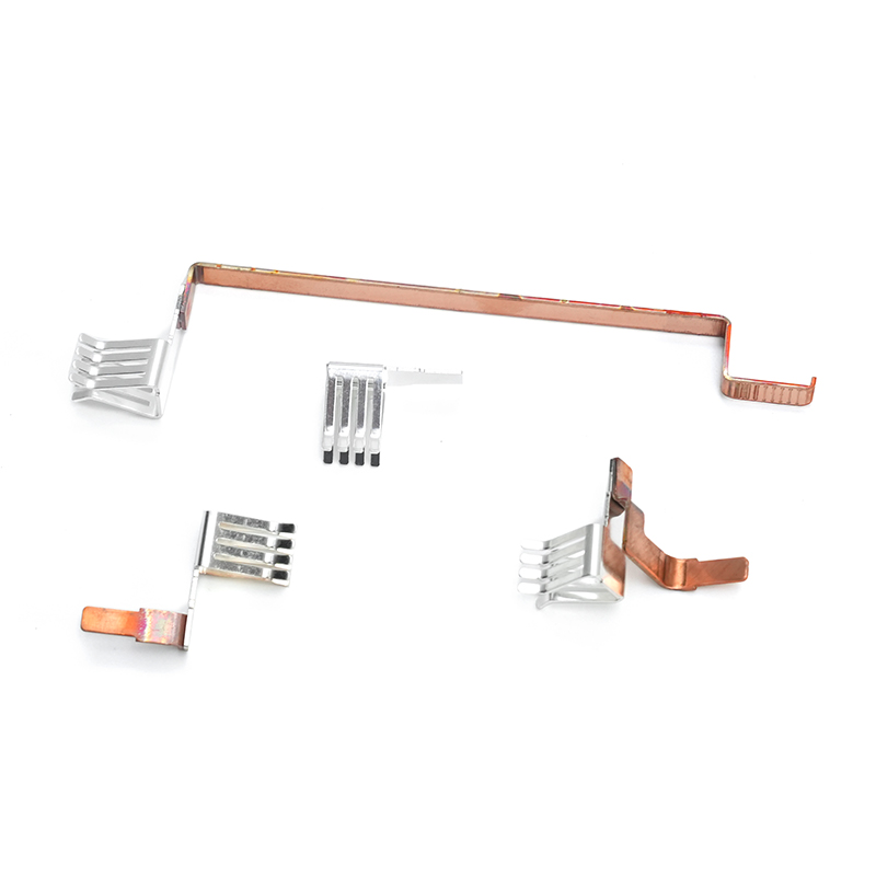 Leimattu kupari hopealla oleva uusi energian latauspaalupistoke