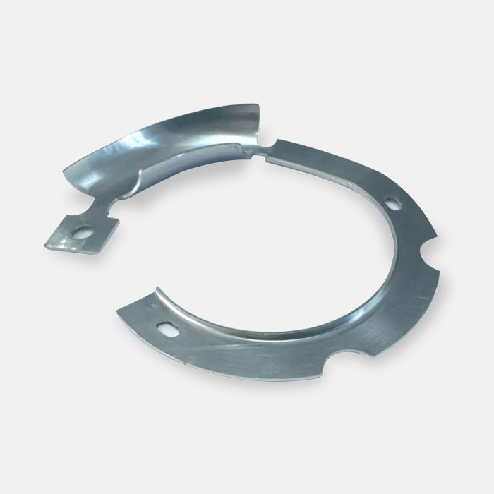 Sinkki- ja sinkkiseoksen leimausosat